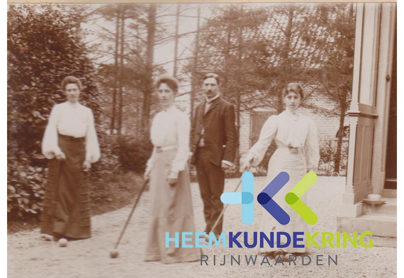 br 30 Dames spelen Crocket